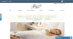 Desktop Screenshot of pregnancypillow.com